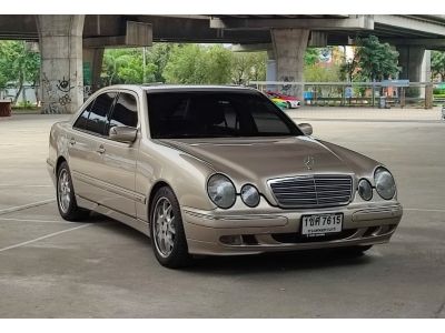 Benz E280 W210 AT ปี 2002 เพียง 139,000 บาท ซื้อสดไม่เสียแวท รถพร้อมใช้